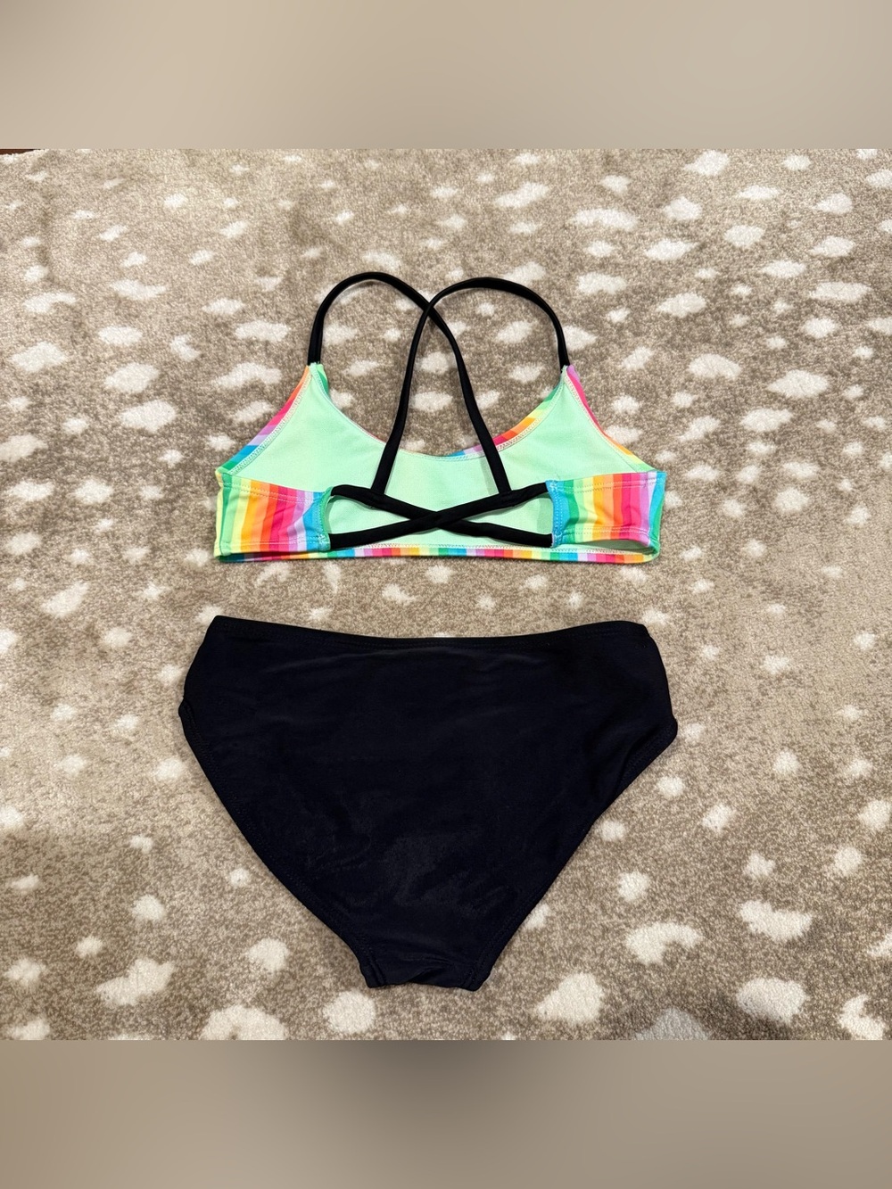 Girls Bundle (4) art class/cat & jack Bikini Sets for summer. Size 8 - Picture 11 of 16